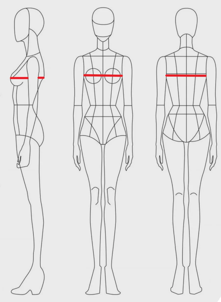 How to measure: Full bust