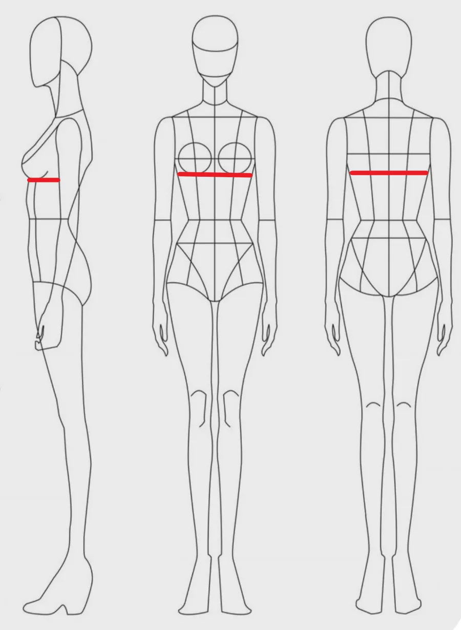 How to measure: Under-bust