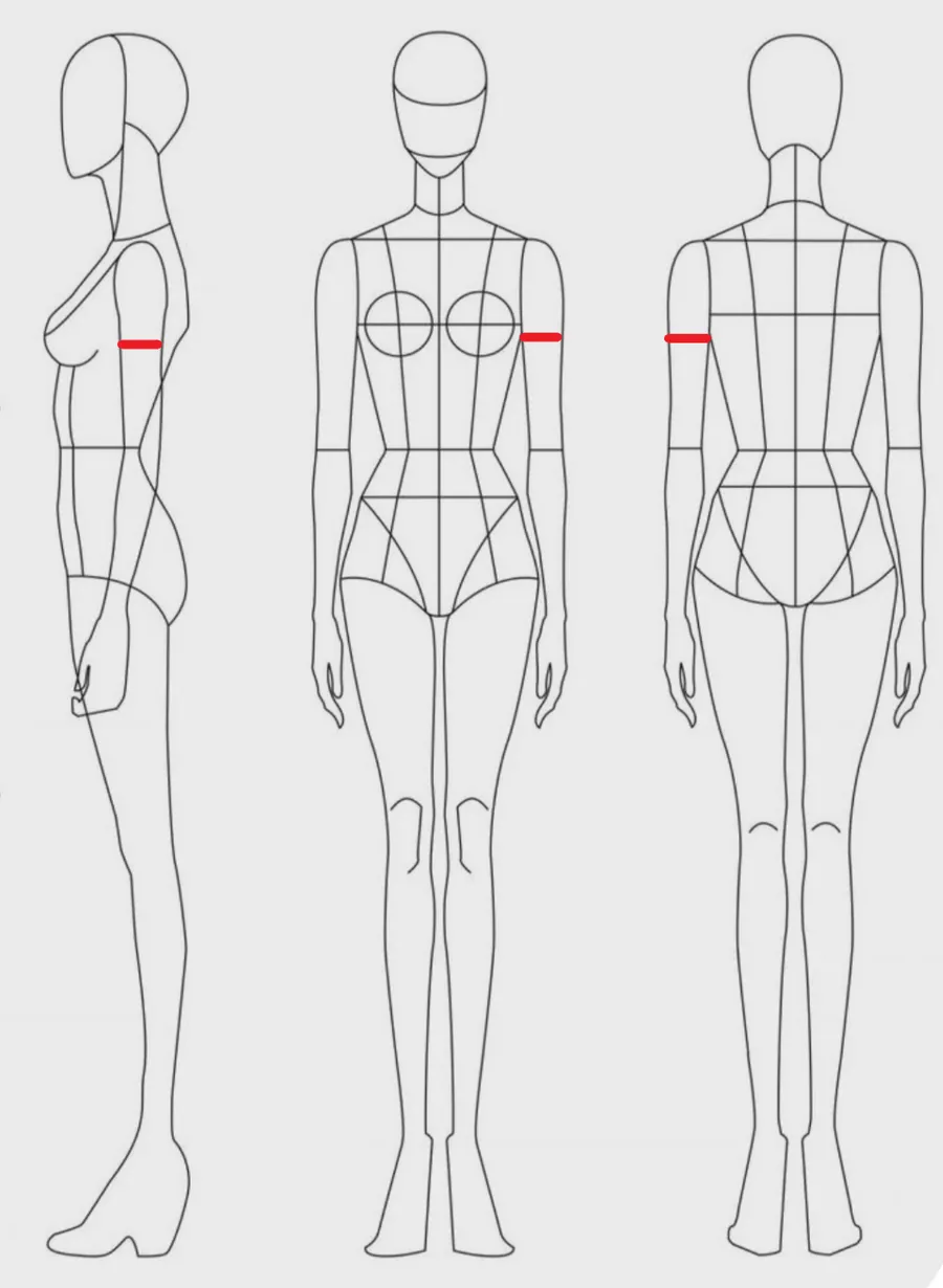 How to measure: Upper arm circumference